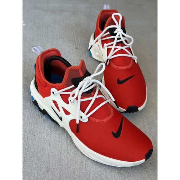 Nike React Presto Sneakers Men\'s 14 Cosmic Clay-Blue Hero-Sail-Black av2605-800